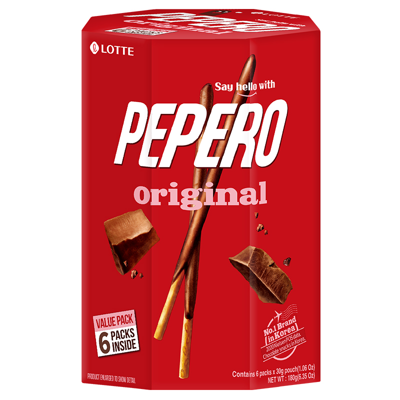 LOTTE Pepero 巧克力棒分享盒, , large