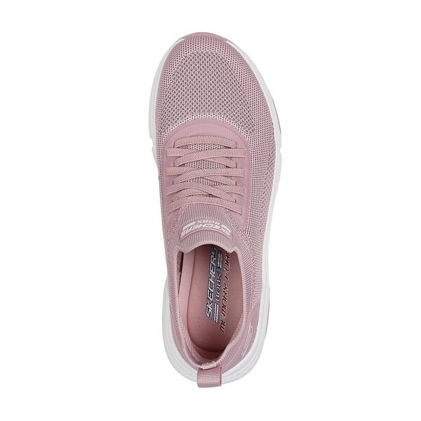 Kixpress-Skechers Bobs Sparrow Flex 女 運動休閒鞋 舒適 穿搭 粉紅 白 [117580BLSH], , large