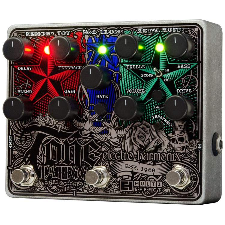 Electro Harmonix TONE TATTOO 三種合一效果器【敦煌樂器】, , large