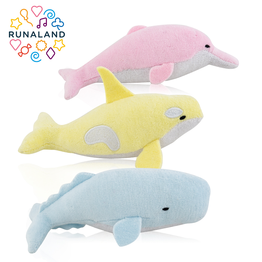[RUNALAND]Bath Toys Set for Baby Fish Whale Dolphin, , large