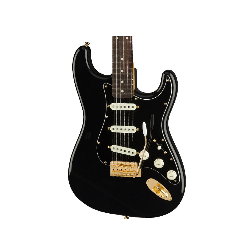 Fender MIJ Traditional 60s Strat 電吉他 黑身金配件款【敦煌樂器】, , large