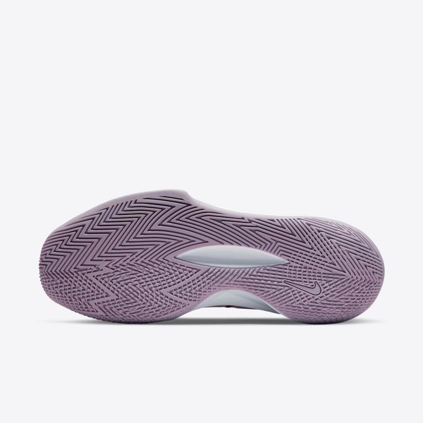 [Kixpress] Nike Precision VI 男 籃球鞋 運動鞋 緩震 疾速型 球鞋 白 粉紫 [DD9535-100], , large