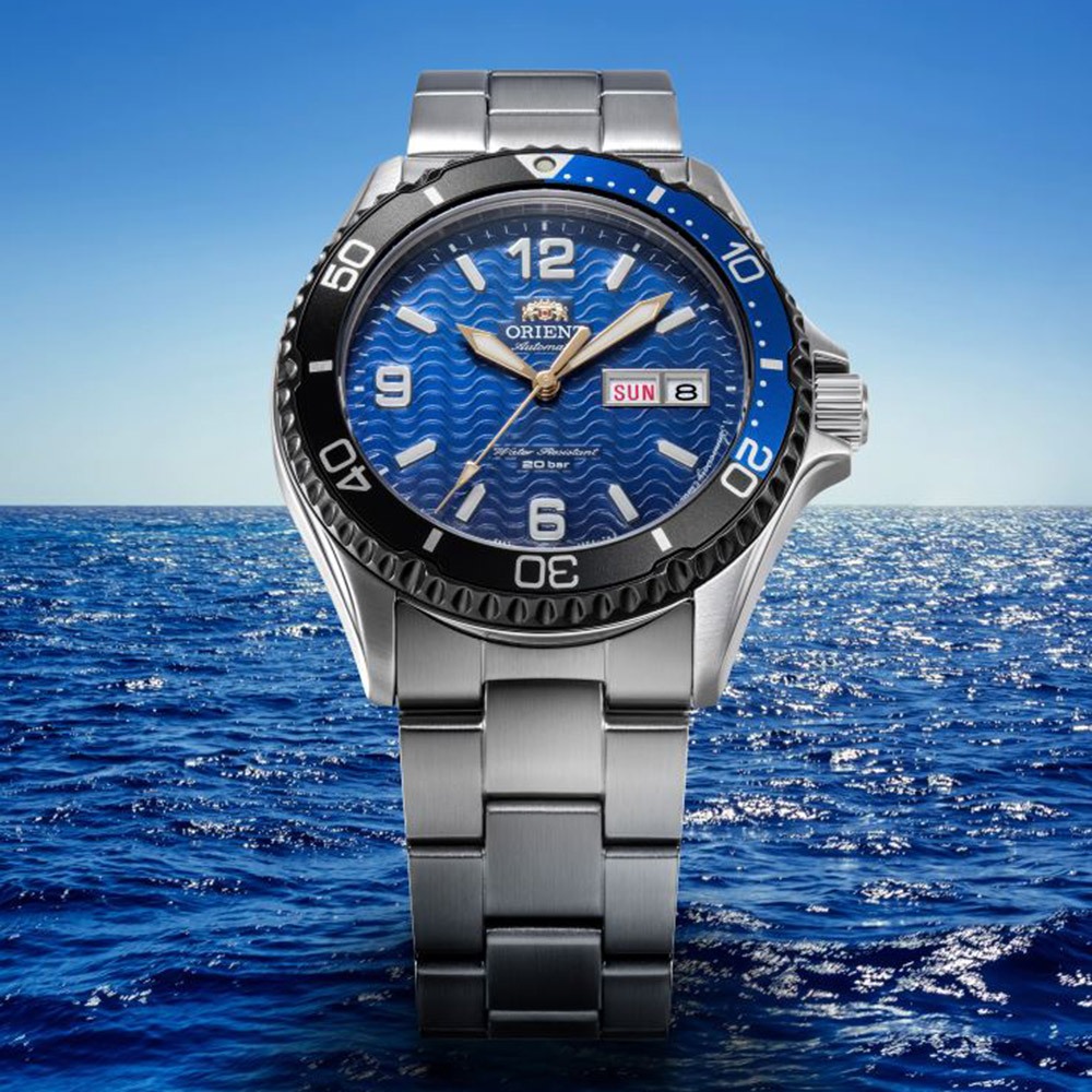 ORIENT 東方錶 Mako系列20週年限量潛水機械錶-41.8mm RA-AA0822L, , large