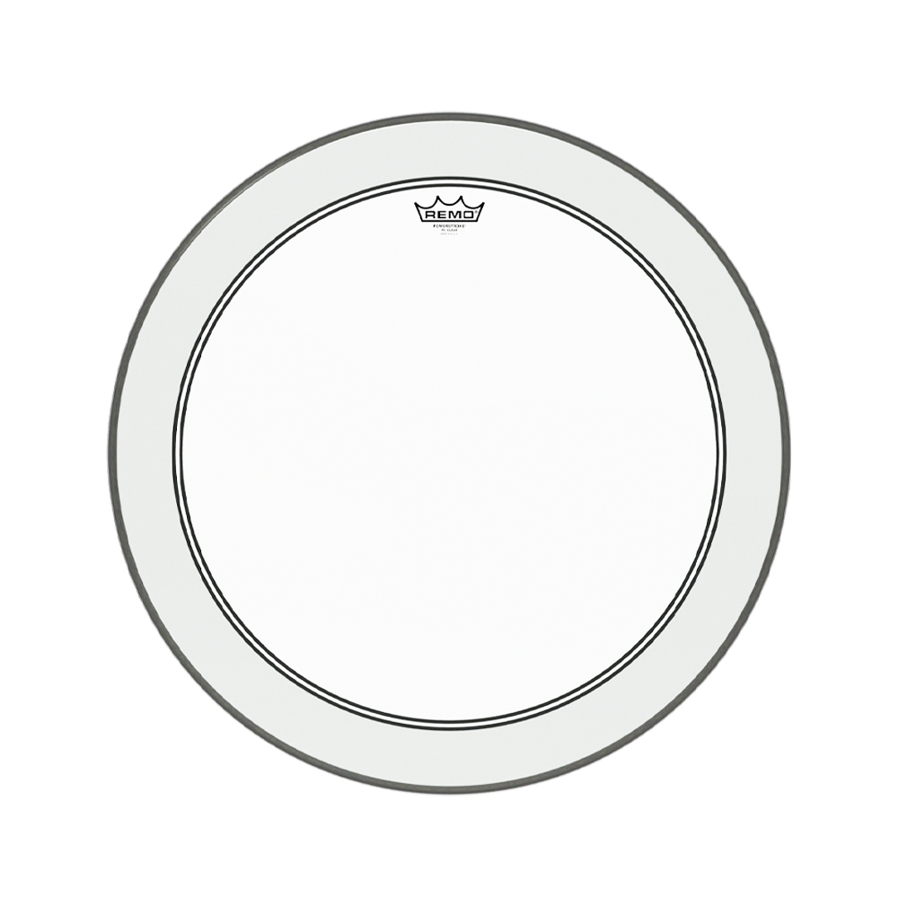 REMO Powerstroke P3 Clear BASS 大鼓單層透明鼓皮 24"【敦煌樂器】, , large