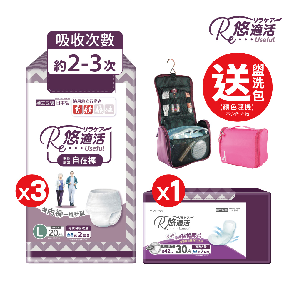 Useful Disposable Incontinence Pants Ultra Slim (absorption 300cc) Product Mix