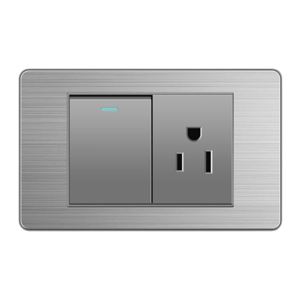 American-style panel with 3 holes cut flat, , large