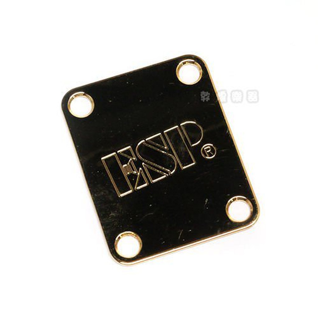 【敦煌樂器】ESP NECK PLATE ESP REC GO 琴頸背板蓋【全新】, , large