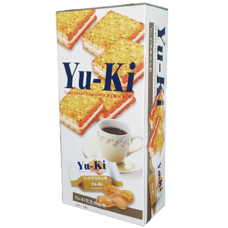 Yu-ki Peanut Sandwich Crackers Pack, , large