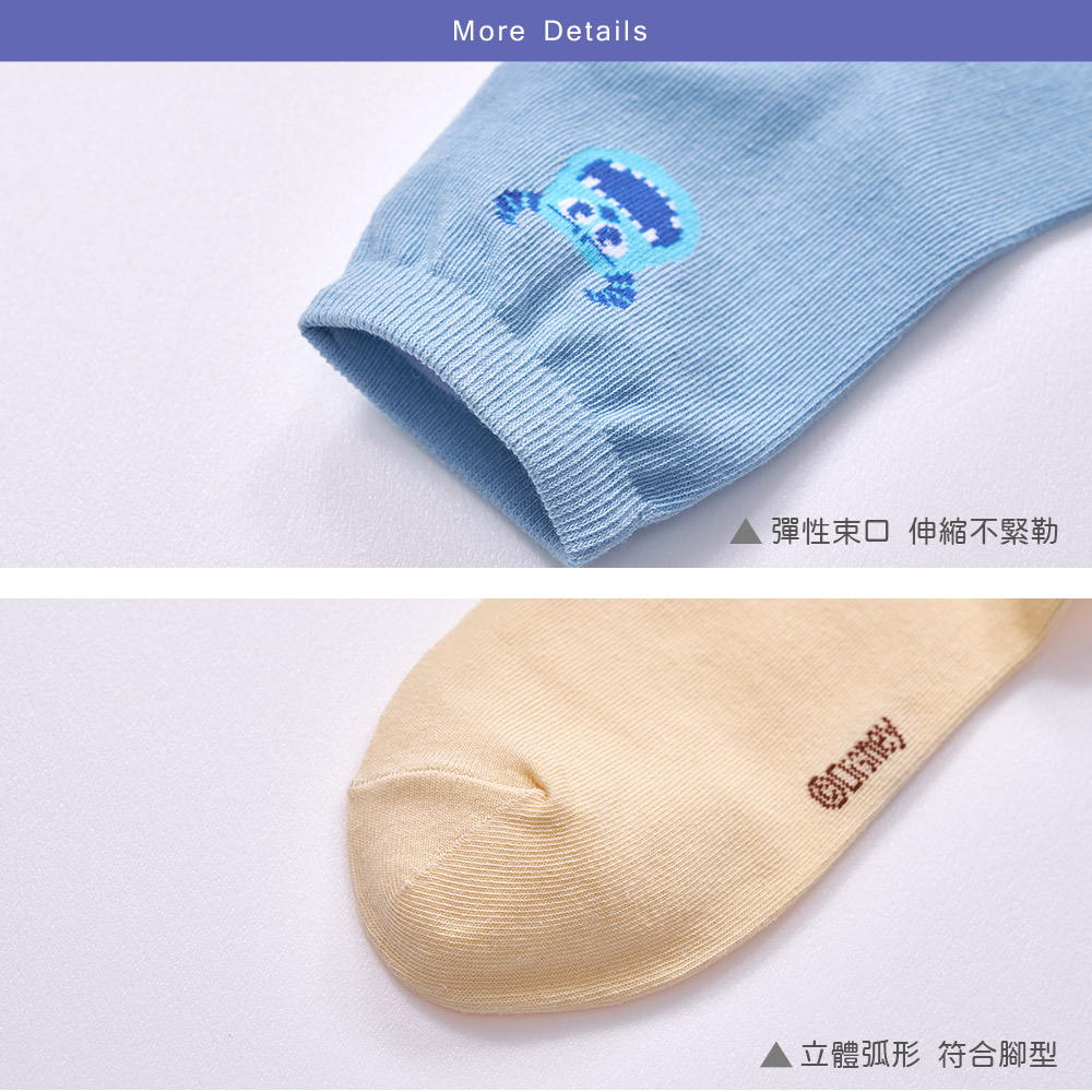 (多款)Disney 迪士尼大頭系列中統襪【旺達棉品】WP-A331, , large
