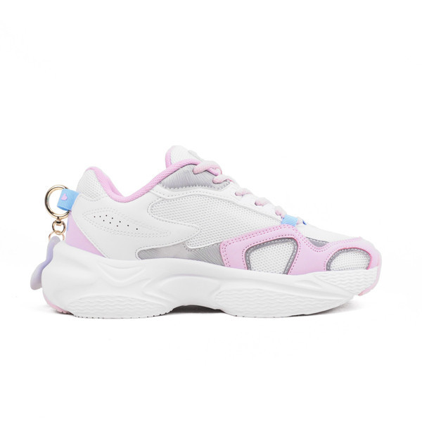 Kixpress-Fila HEART 女 運動休閒鞋 老爹鞋 Y2K 愛心 舒適 厚底 粉白藍 [5-J919Y-153], , large