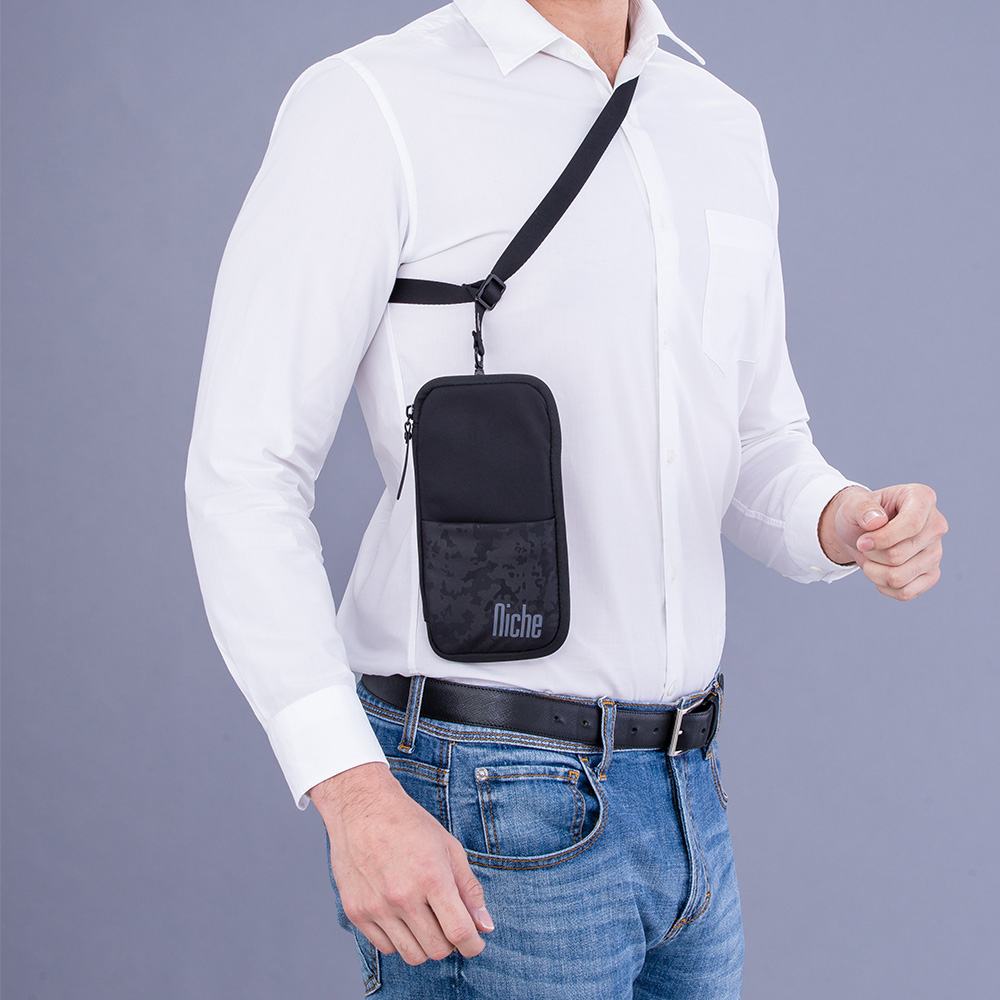 【Niche 樂奇】護照卡夾包 旅行防盜證件包 N-19810  附肩背帶, , large