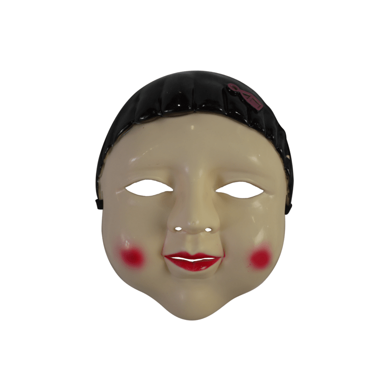 木頭人女孩面具, , large