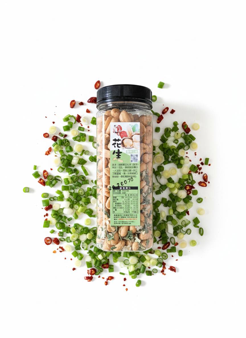阿南哥 花生豆(蔥辣)300G, , large