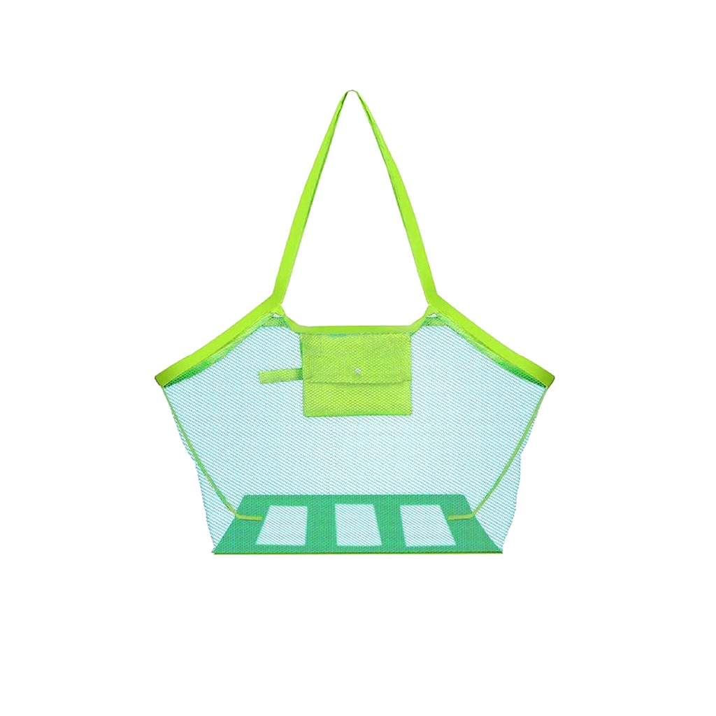 【Healgenart】網格收納袋 手提袋 玩具收納袋  (隨機出貨), , large