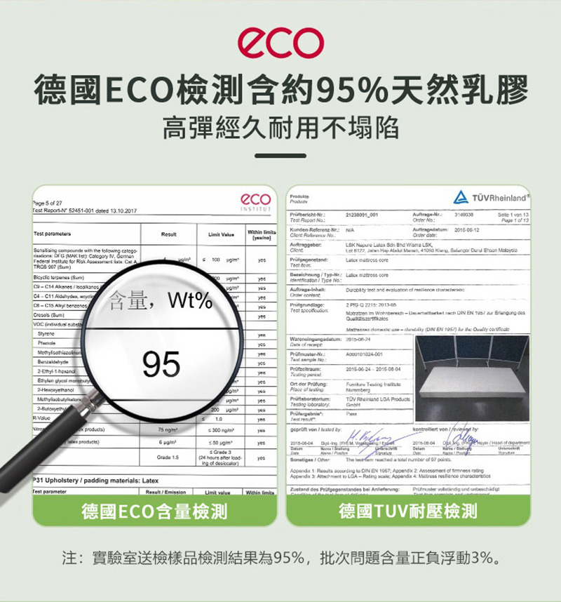 HABABY Huan'an Home Latex Mattress (7.5cm Thick) 188*106 (King Size Single), , large