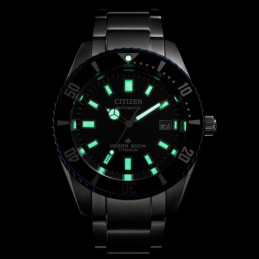 CITIZEN 星辰 PROMASTER 35週年限量 鈦 1977征服潛水機械錶 NB6026-56L, , large