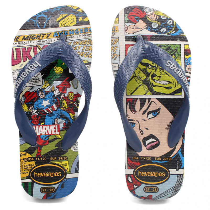 [巴拉娜巴西人字拖專賣店]中壢實體店面 Havaianas哈瓦仕 夾腳拖/人字拖鞋 TOP MARVEL 沙灘 海灘 海邊 男款, , large