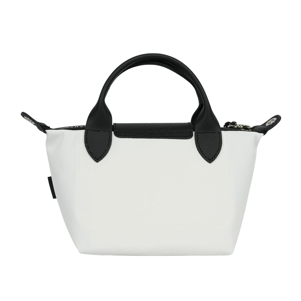 LONGCHAMP LE PLIAGE ENERGY 迷你再生帆布二用包/白色, , large