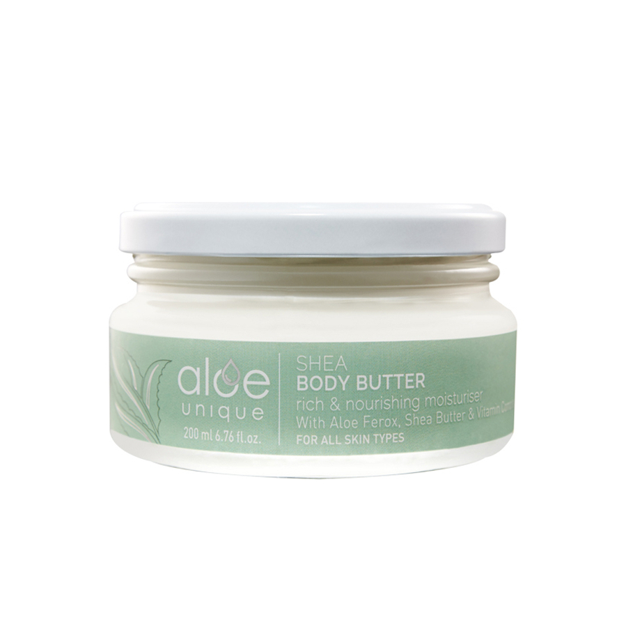 aloe unique 優尼客 開普蘆薈乳木果滋潤乳霜 200ml 乾肌推薦 保濕 修復 潤澤