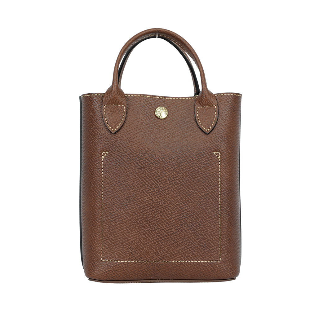 LONGCHAMP Epure XS 牛皮手提/斜背二用迷你托特包/棕色, , large