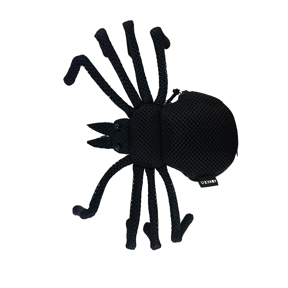 【生活好室】蜘蛛零錢包 零錢包  蜘蛛斜背包 後背包吊飾 吊飾包包 零錢包掛飾 零錢包吊飾 包包吊飾 吊飾零錢包, , large