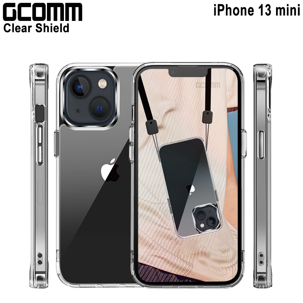 GCOMM iPhone 13 mini 晶透厚盾抗摔殼 Clear Shield, , large