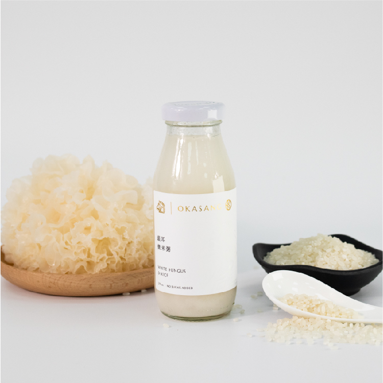 [日進生技]O卡桑精裝版銀耳燉米粥(無加糖)｜日常滋補(195ml/瓶), , large