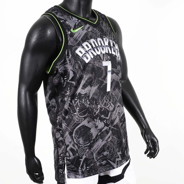 Nike MVP Kevin Durant 男 籃球背心 球衣 NBA 運動 休閒 黑灰 綠 [DA6954-073], , large