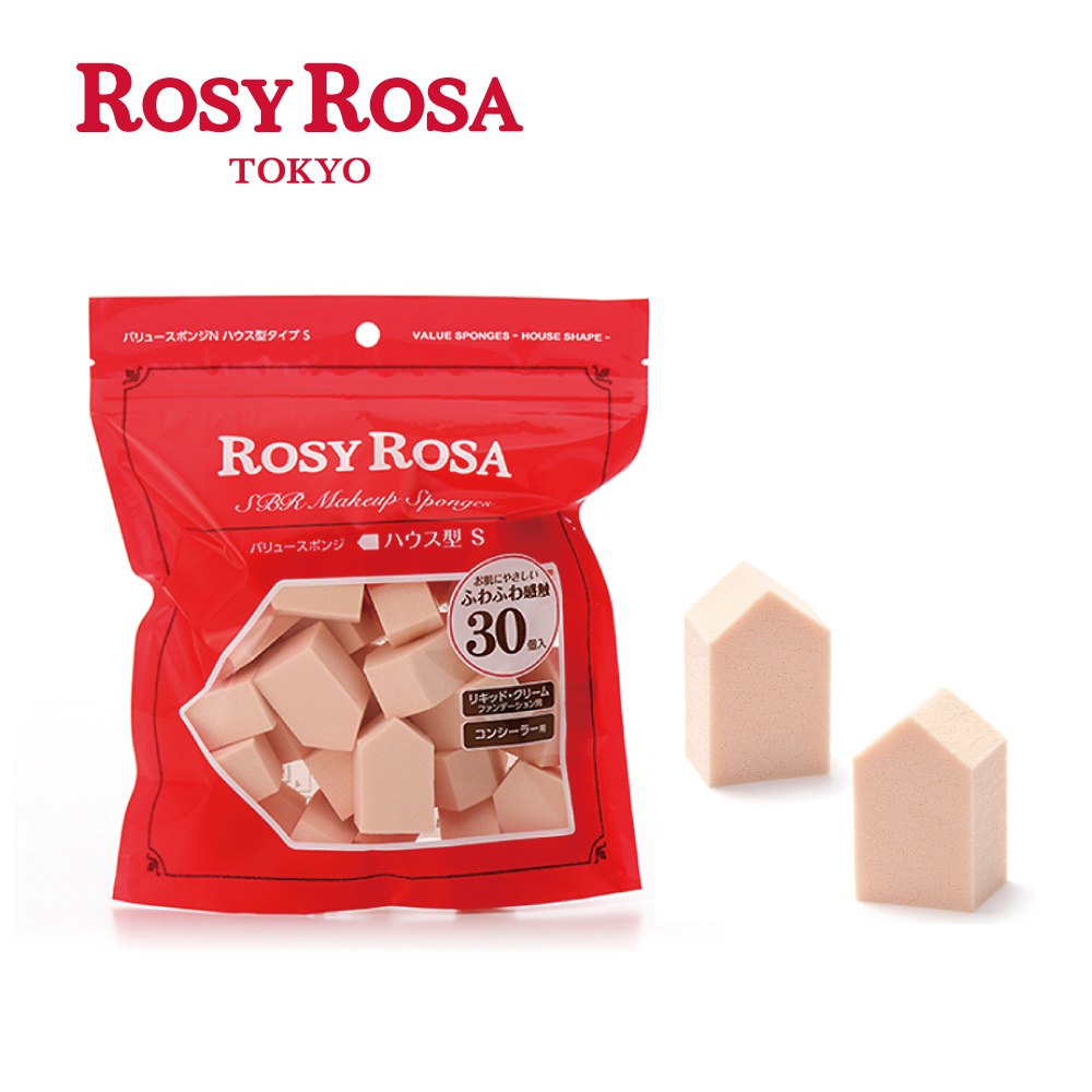 【千康購物網】ROSY ROSA 粉底液粉撲-五角型 30入, , large