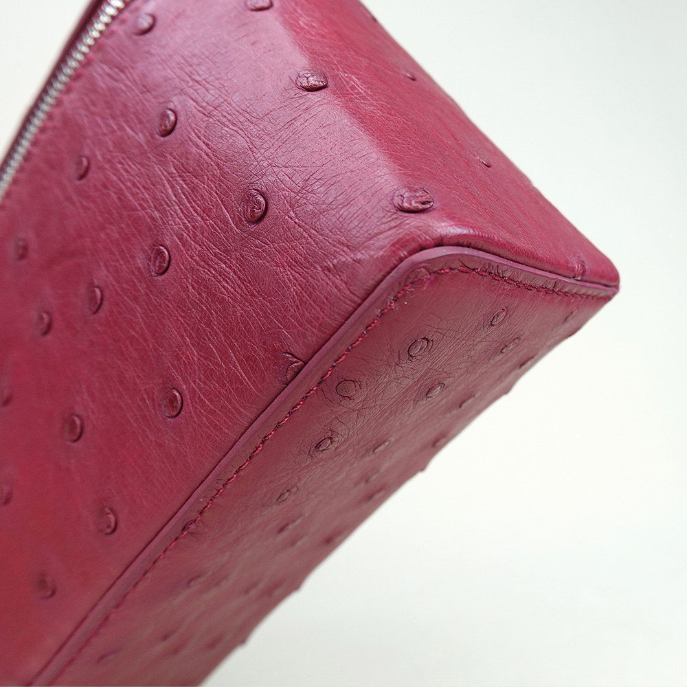 【M2nd】輕旅必備鴕鳥皮隨身包(T9387A), , large