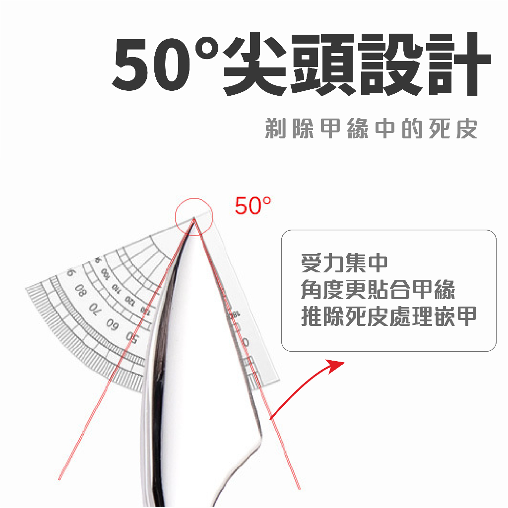 【SUNDEN】極 專業卸甲修皮推刀 死皮推 修死皮工具雙頭  美甲用品 美甲死皮  死皮推 護理死皮, , large