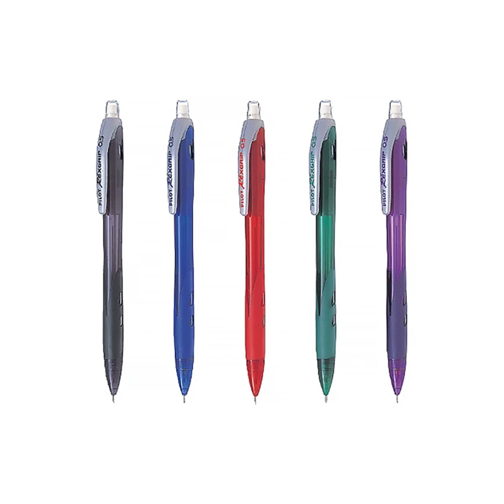 【PILOT 百樂】樂彩自動鉛筆 0.5mm 12支/盒  H-105 - 藍 