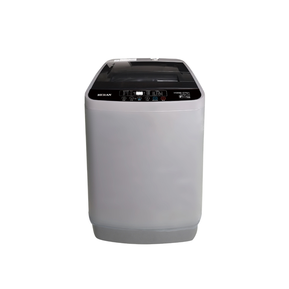 HERAN 禾聯 7.5KG 全自動直立式洗衣機 HWM-0791, , large