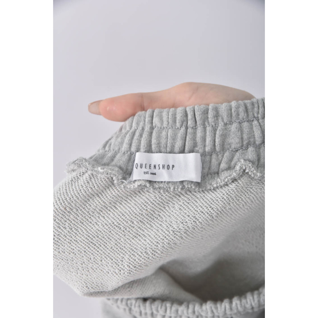 (S) 【粿粿私服】queenshop韓牌棉質純棉灰色短裙二手衣, , large
