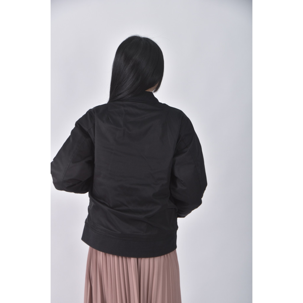 (L) 飛行黑色外套二手衣, , large