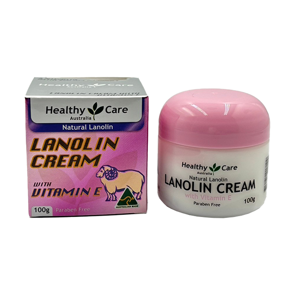 Healthy Care Natural Lanolin & Vitamin E, , large