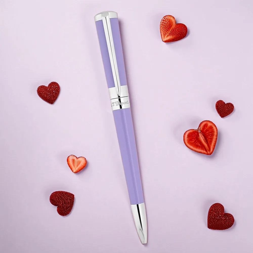 S.T.Dupont 都彭 法國製 LIBERTE系列 薰衣草紫 原子筆(465225G), , large