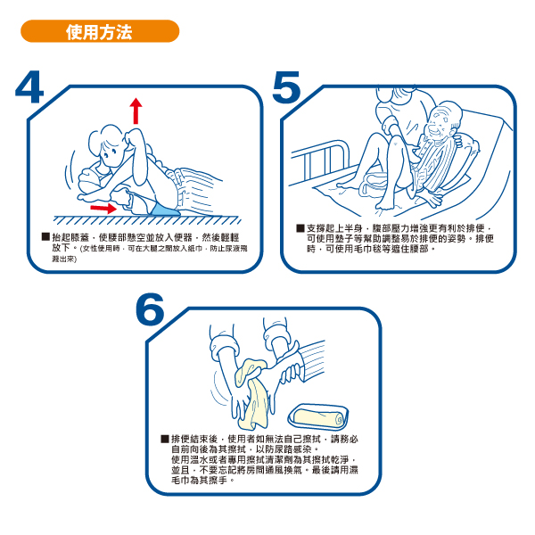 【福樂多】安壽 舒適便器｜住院用 臥床用便盆, , large