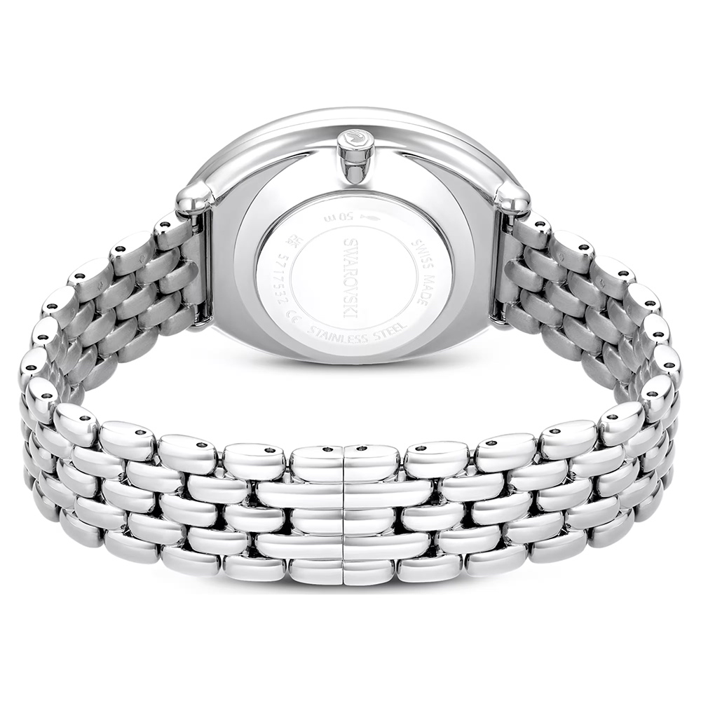 SWAROVSKI 施華洛世奇 Imber 璀璨水晶橢圓形手錶 女錶-37 x 30mm(5717590), , large