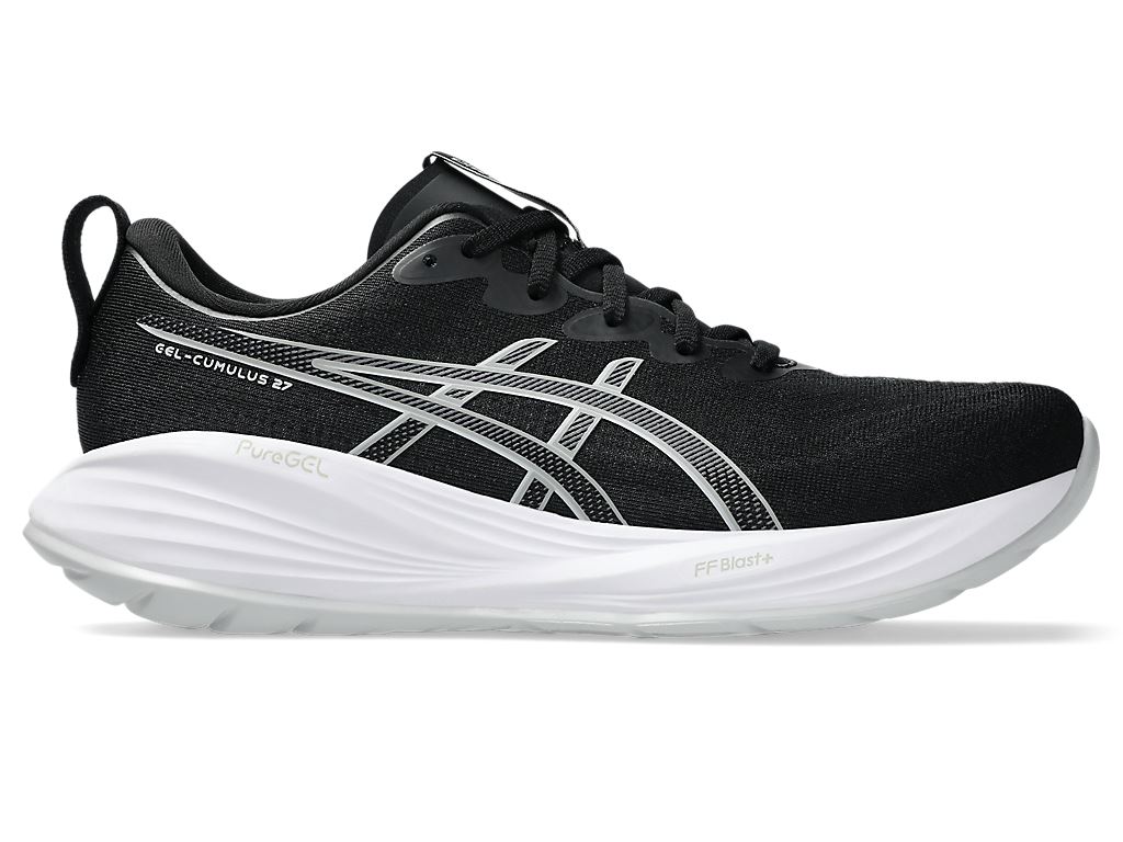 [秉宸] ASICS GEL-CUMULUS 27 (4E) 慢跑鞋 黑白 1011B980-002, , large