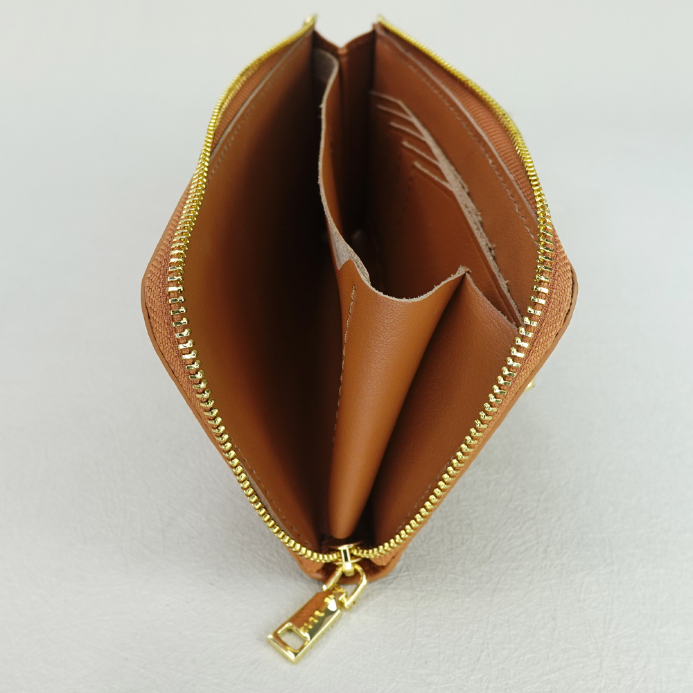 【M2nd】柯蜜頓鴕鳥皮通勤組輕薄長夾/證件套(駝-T65AT07A), , large