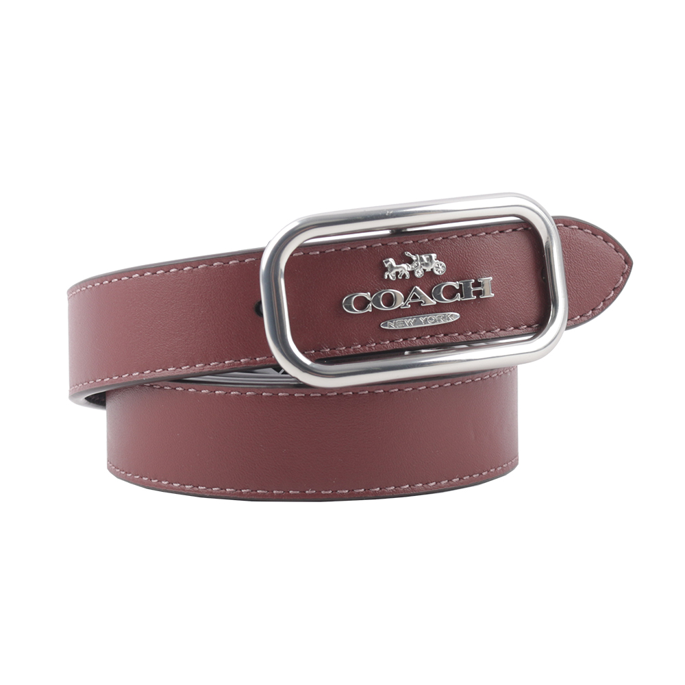 Belt, 酒紅色, large