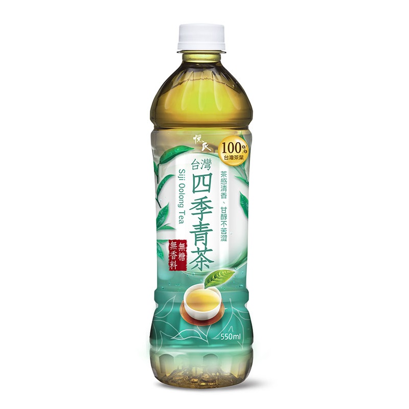 悅氏台灣四季青茶 550ml, , large
