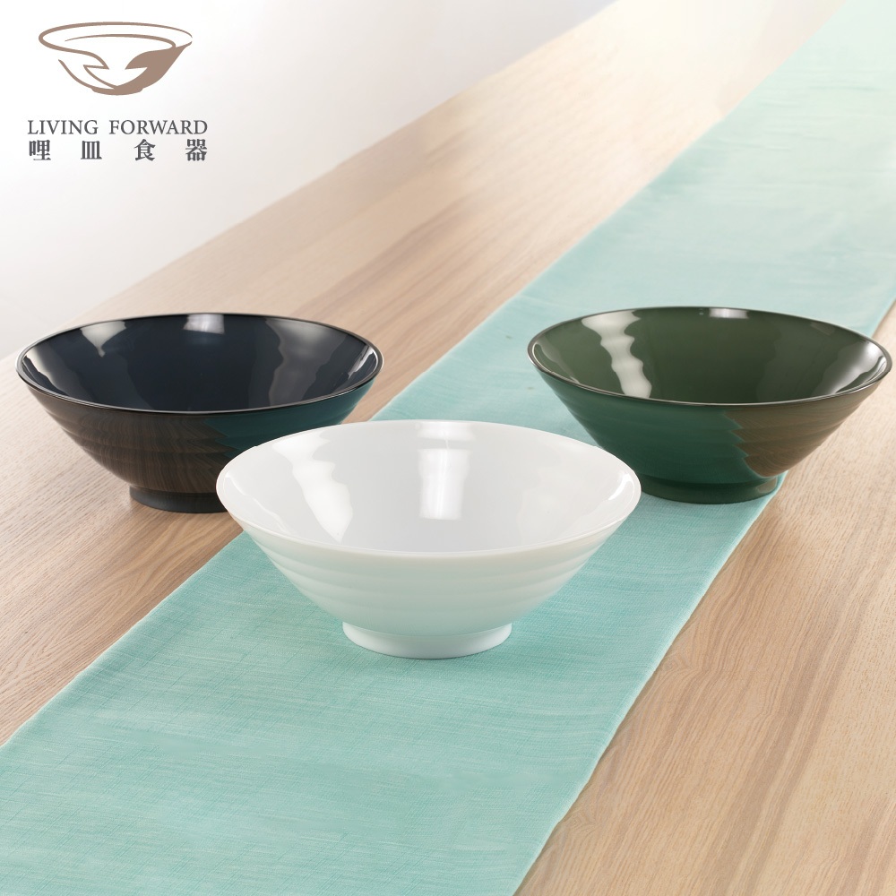 【哩皿食器】台灣製  CPET 潔晶拉麵碗｜春茶綠, , large