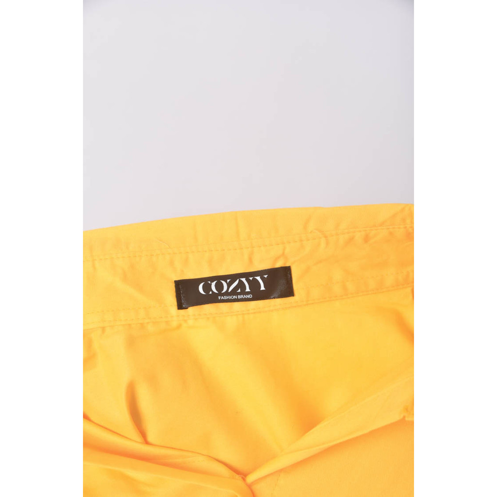 (S) cozyy排扣黃色套裝二手衣, , large