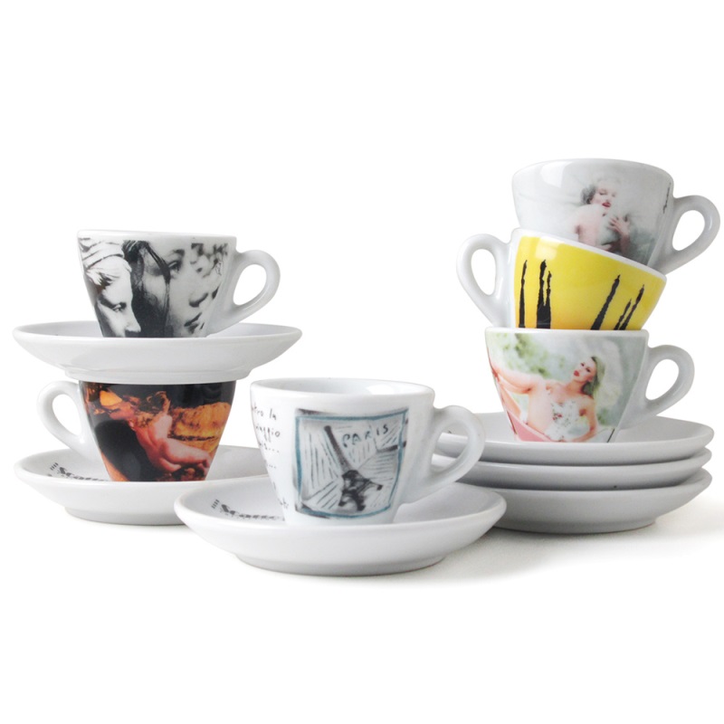 [豐名日本餐具] 濃縮咖啡杯六客入組 SCATTO M-STYLE / C00CS6-4, , large