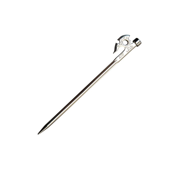 22cm Stainless Steel Axe-Head Peg