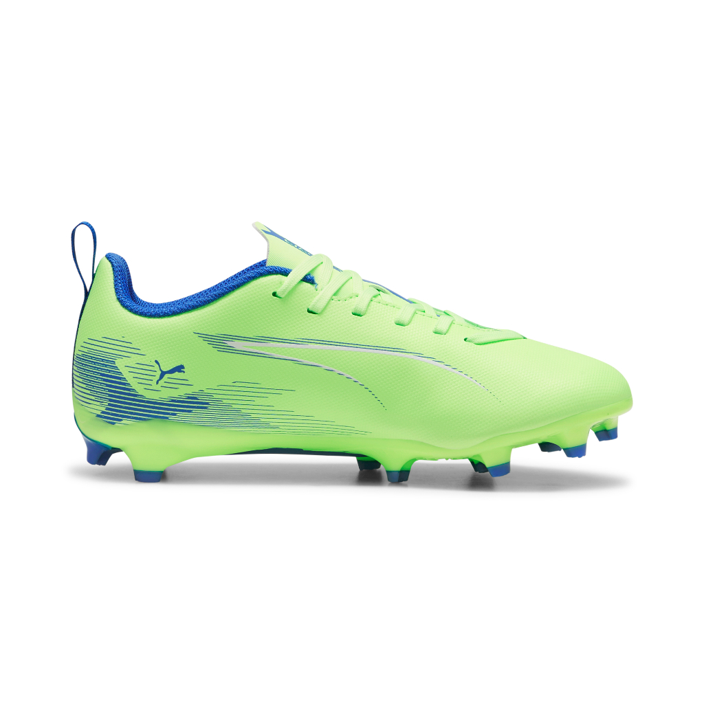 PUMA ULTRA 5 PLAY FG/AG Jr 兒童釘鞋 蘋果綠 草地足球 大釘 10769503【樂買網】, , large