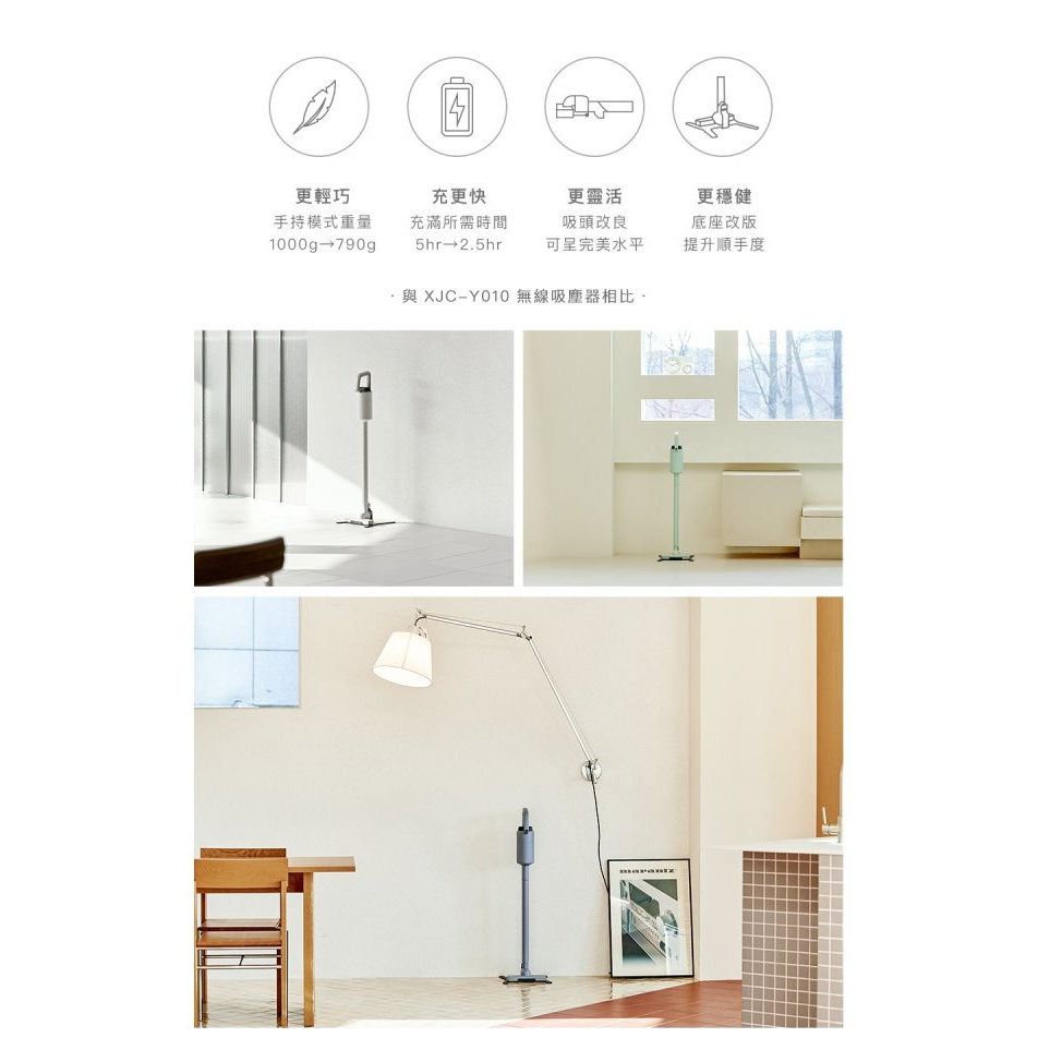 ±0 正負零 XJC-G040 G040 無線吸塵器 無線 吸塵器 充電快速 原廠公司貨, , large