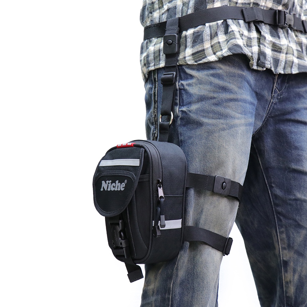 【Niche 樂奇】騎士快取腿包 長腿包 隨身腰包 NMO-2220, , large